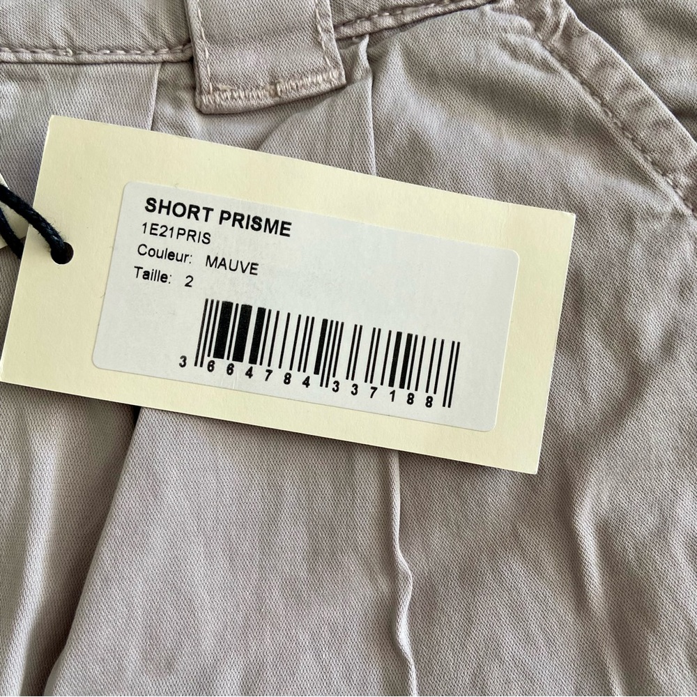 NEW Ba&Sh Prisme Shorts Mauve Size M $220 - Picture 5 of 7